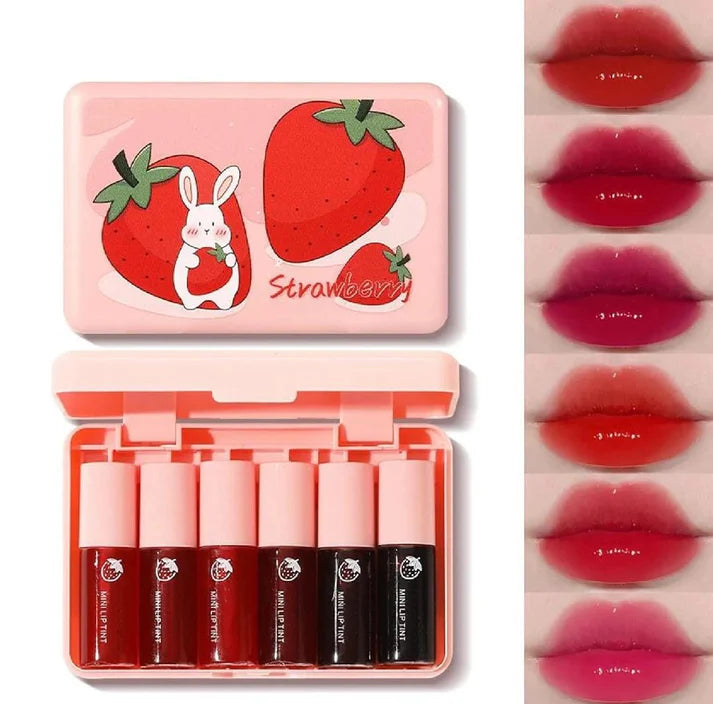 Lip Tint LIps and cheeks tint lipgloss Pack of 6 Tints