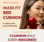TIRTIR Mask Fit Red Cushion SPF40 PA++ shade 23N Sand Mini 4.5g